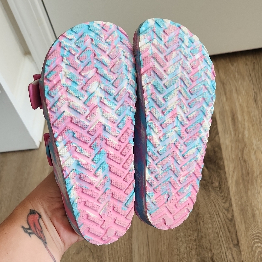 Pink And Blue Kids Sandals - Picture 2 of 2